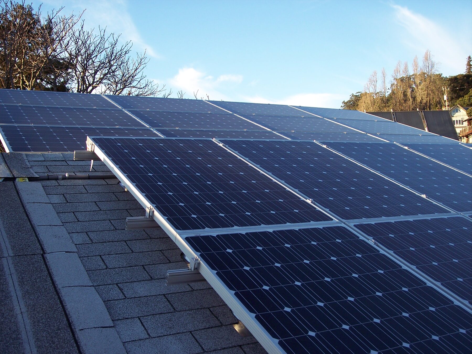 Solar installation wiring and hardware
